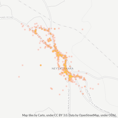 695121 Business Density Heatmap