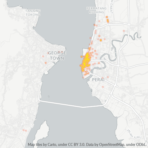 12000 Business Density Heatmap