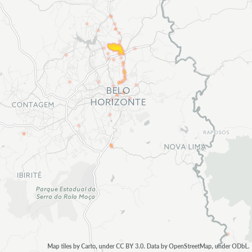 31260-000 Mapa de calor de densidad empresarial