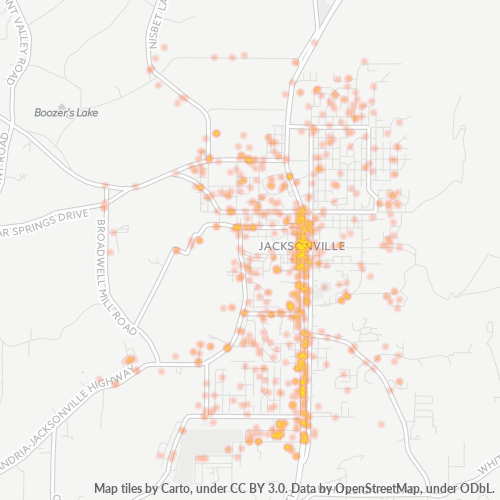 36265 Business Density Heatmap