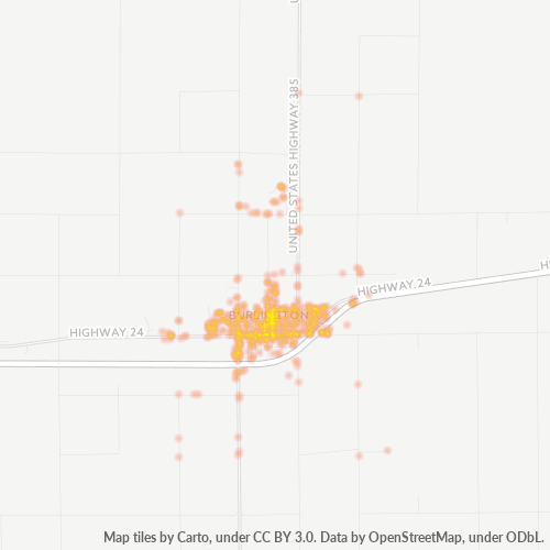 80807 Business Density Heatmap