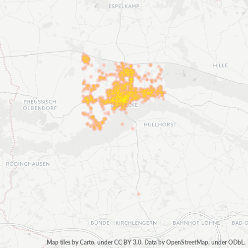 32312 Standortdichte-Heatmap