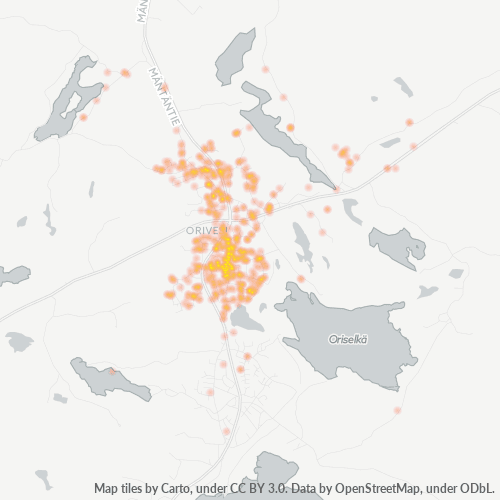 35300 Yritystiheys lämpökarttana