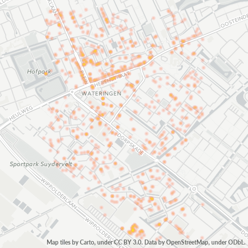 2291 Heatmap Bedrijfsdichtheid