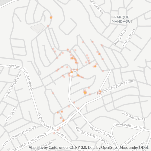 02422-000 Heatmap de Densidade da Empresa