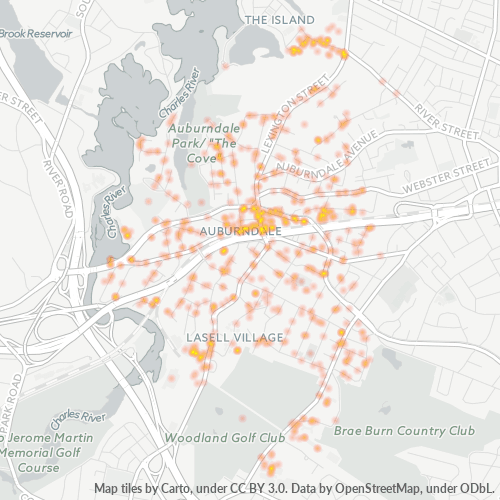 02466 Business Density Heatmap