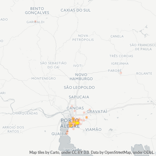 91330-000 Mapa de calor de densidad empresarial