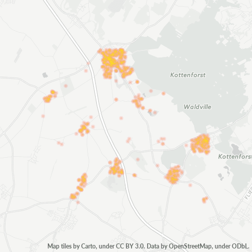 Heatmap für plz 53913