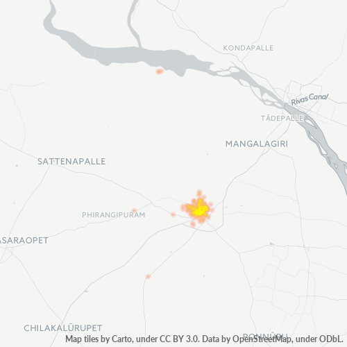 522002 Business Density Heatmap
