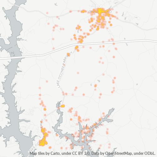 30642 Business Density Heatmap