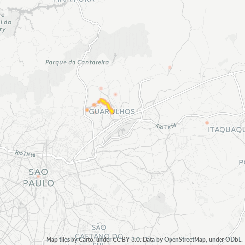 07094-000 Heatmap de Densidade da Empresa