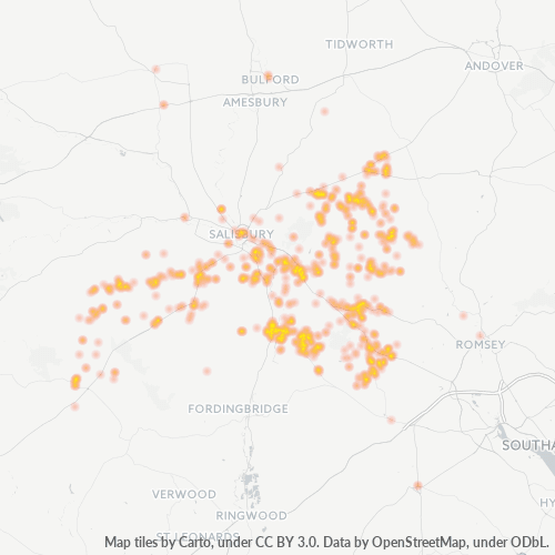 SP5 Business Density Heatmap