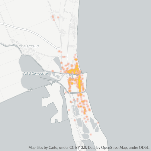 Mappa di calore per cap 44029