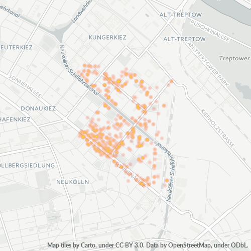 12059 Standortdichte-Heatmap