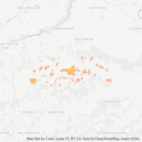 94428 Standortdichte-Heatmap