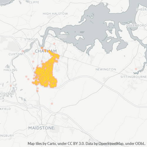 ME5 Business Density Heatmap