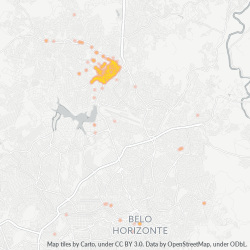 31515-000 Mapa de calor de densidad empresarial