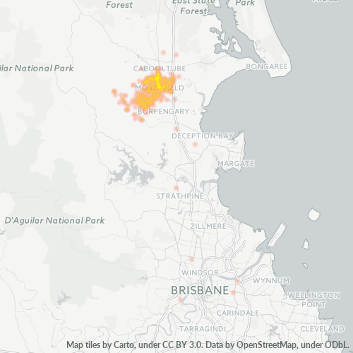 4506 Business Density Heatmap