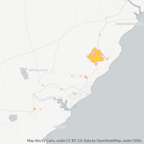 530041 Business Density Heatmap