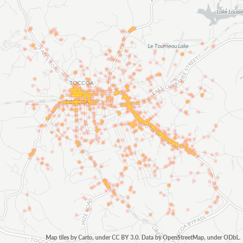 30577 Business Density Heatmap