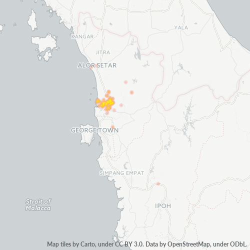 08100 Heatmap Ketumpatan Perniagaan