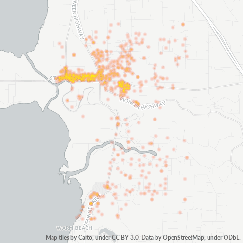98292 Business Density Heatmap