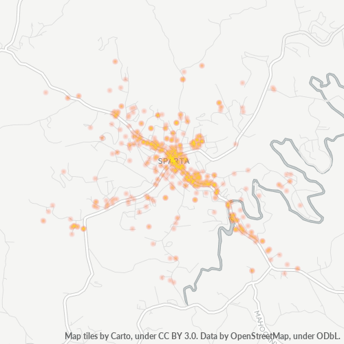 28675 Business Density Heatmap