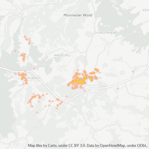 Heatmap für plz 56759