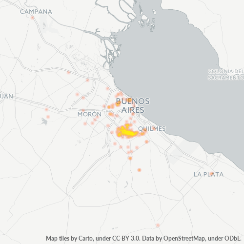1828 Heatmap de Densidade da Empresa