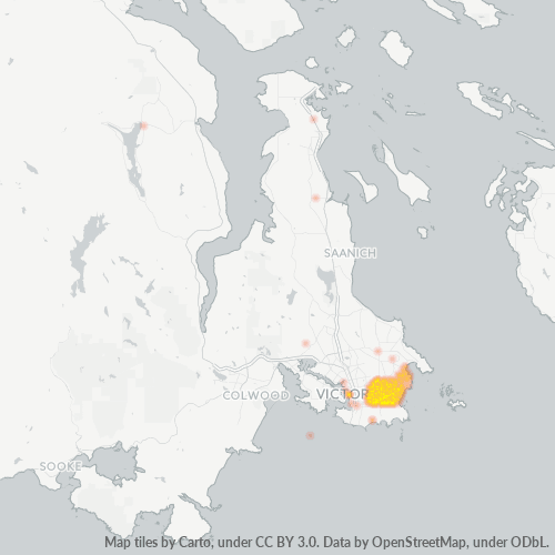 V8R Business Density Heatmap
