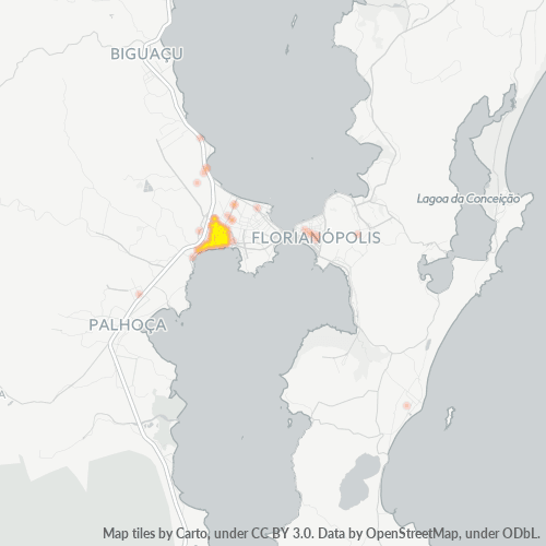 88101-000 Heatmap de Densidade da Empresa
