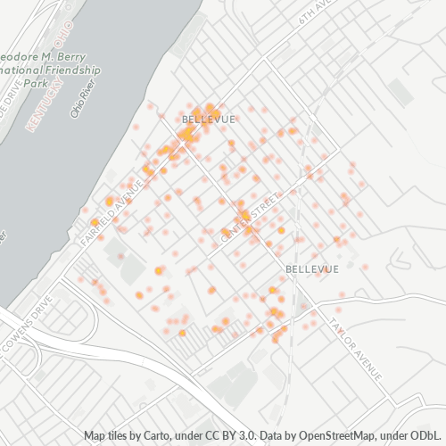 41073 Business Density Heatmap