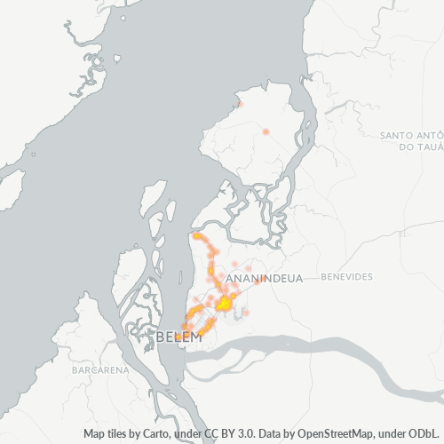 66645-000 Heatmap de Densidade da Empresa