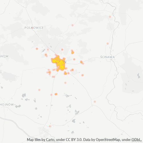 59-300 Mapa intensywności działalności gospodarczej