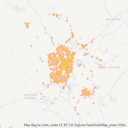 CM8 Business Density Heatmap