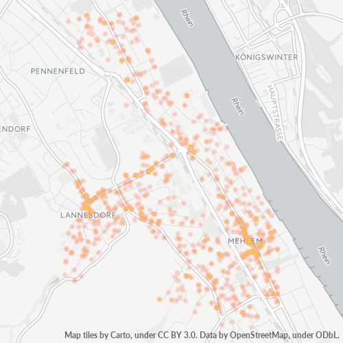 53179 Standortdichte-Heatmap