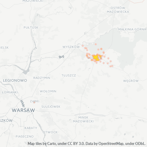 07-130 Mapa intensywności działalności gospodarczej