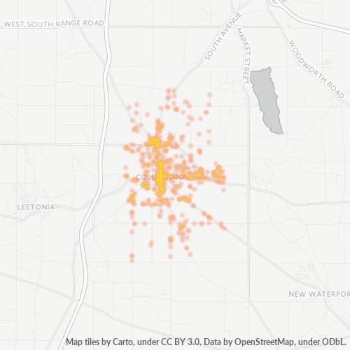 44408 Business Density Heatmap