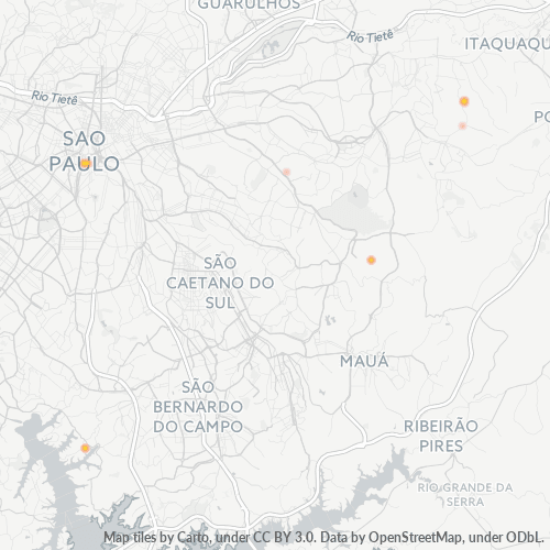 08142-000 Heatmap de Densidade da Empresa
