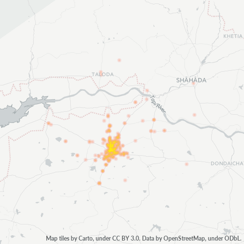 425412 Business Density Heatmap