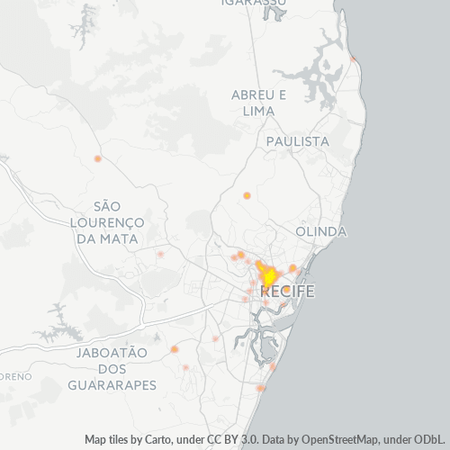 52020-000 Mapa de calor de densidad empresarial