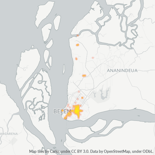 66063-000 Heatmap de Densidade da Empresa