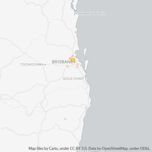 4051 Business Density Heatmap