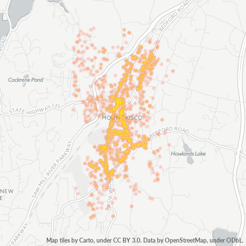 10549 Business Density Heatmap