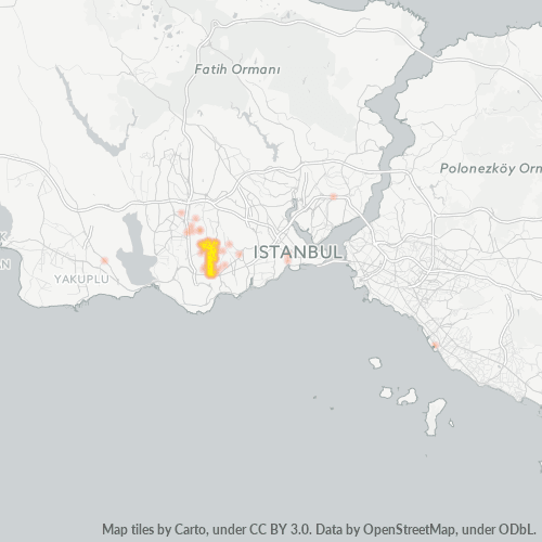 34192 Şirket Yoğunluğu Isı Haritası