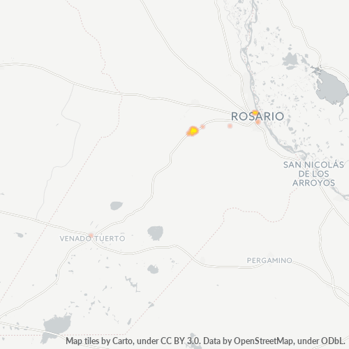 2170 Heatmap de Densidade da Empresa