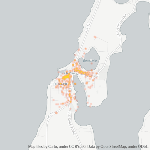 49629 Business Density Heatmap