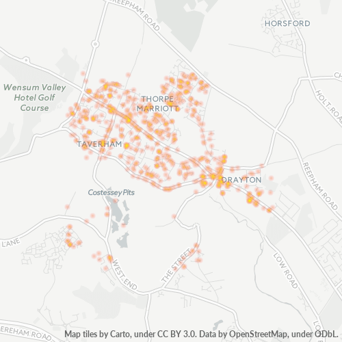 NR8 Business Density Heatmap
