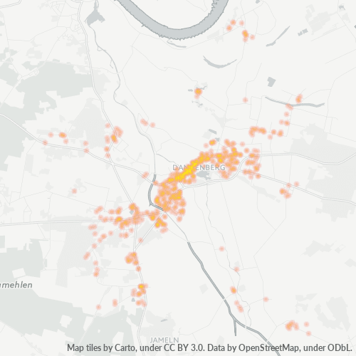 29451 Standortdichte-Heatmap