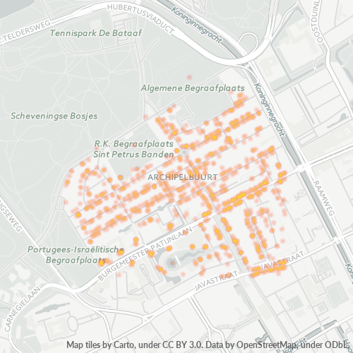 2585 Heatmap Bedrijfsdichtheid